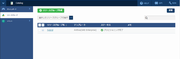 リソースグループ
