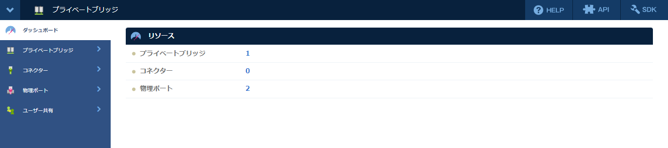 ダッシュボード